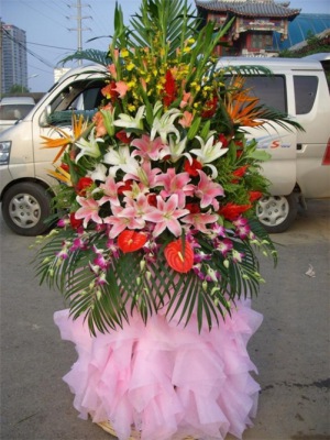 開業(yè)花籃